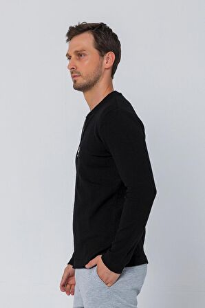 Erkek Regular Fit Rahat Sade Önü Fermuarlı Hırka