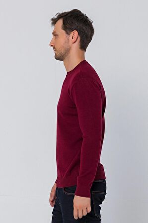 Erkek Bisiklet Yaka Rahat Kumaşlı Regular Fit Kazak