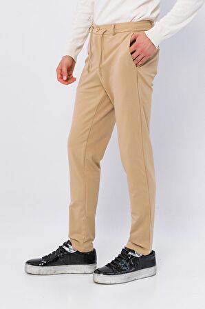 Seyahat Pantolonu Teknolojik Naylon Kumaştan Extra Rahat Hızlı Kuruyan Kırışmaz ve Ferah Giyimli Dıştan Bağlamalı 