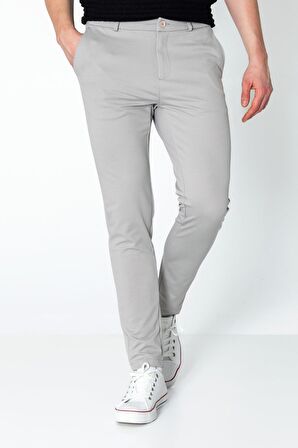Erkek Regular Fit Ekstra Rahat Esnek Cepli Günlük Pantolon