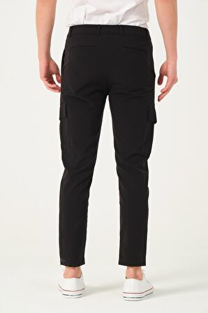 Erkek Regular Fit  Kargo Cepli Jogger Spor Pantolon