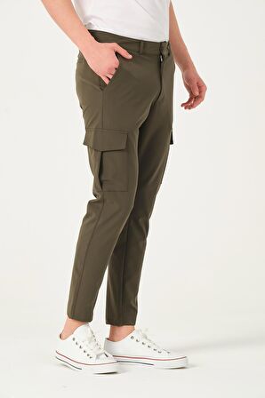 Erkek Regular Fit  Kargo Cepli Jogger Spor Pantolon