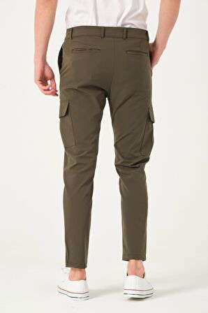 Erkek Regular Fit  Kargo Cepli Jogger Spor Pantolon