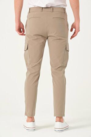 Erkek Regular Fit  Kargo Cepli Jogger Spor Pantolon