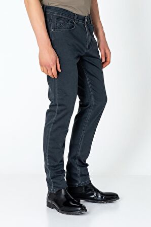 Erkek Regular Fit Streç Rahat Kot Pantolon