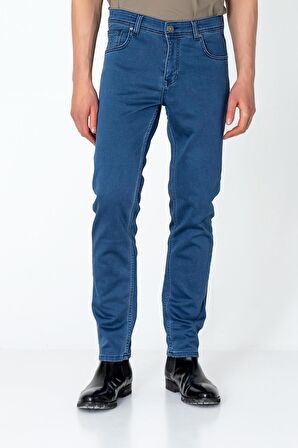 Erkek Regular Fit Streç Rahat Kot Pantolon