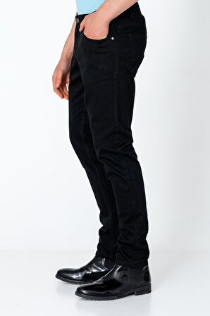 Erkek Regular Fit Streç Rahat Kot Pantolon