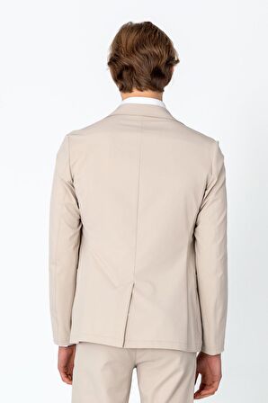 CEKMON Erkek Regular Fit Teknolojik Rahat Kırışmayan Hafif Ceket