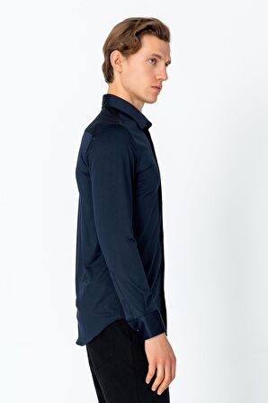 Erkek Regular Fit Rahat Şık Sade Klasik Gömlek