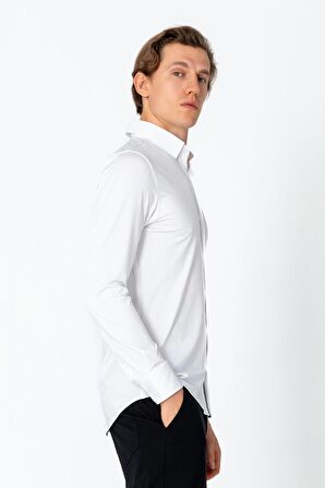 Erkek Regular Fit Rahat Şık Sade Klasik Gömlek