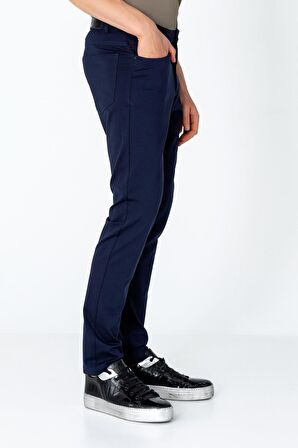 Erkek Regular Fit Rayon Örme Extra Rahat Pantolon