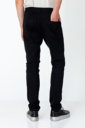 Erkek Regular Fit Rahat Esnek Fermuarlı Cep Detaylı Pantolon