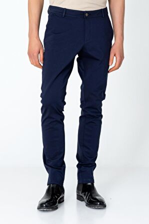 Erkek Regular Fit Rahat Esnek Fermuarlı Cep Detaylı Pantolon