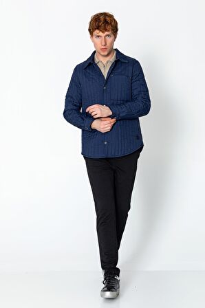 ERKEK REGULAR  ÇOK CEPLİ ASTARLI KISA MONT