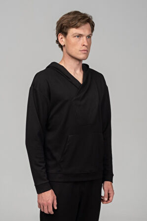 Unisex Kapüşonlu Teknolojik Kumaş İpeksi Pamuk sweatshirts