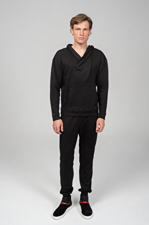 Unisex Kapüşonlu Teknolojik Kumaş İpeksi Pamuk sweatshirts