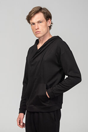 Unisex Kapüşonlu Teknolojik Kumaş İpeksi Pamuk sweatshirts