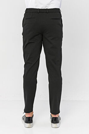 Erkek Beli Lastikli Likralı Jogger Pantolon