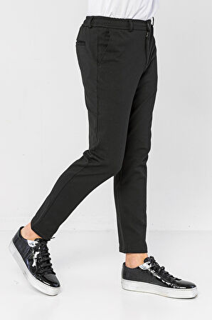 Erkek Beli Lastikli Likralı Jogger Pantolon