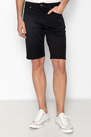 Erkek Fit Pamuklu Extra Rahat Kısa Şort