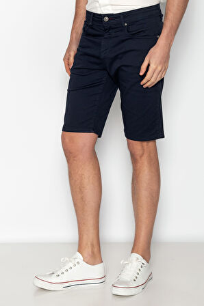 Erkek Fit Pamuklu Extra Rahat Kısa Şort