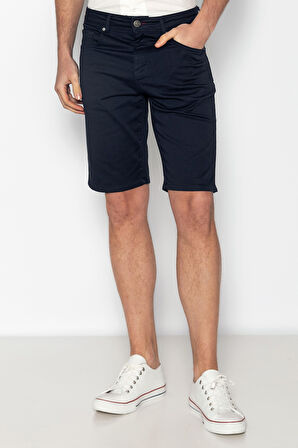 Erkek Fit Pamuklu Extra Rahat Kısa Şort