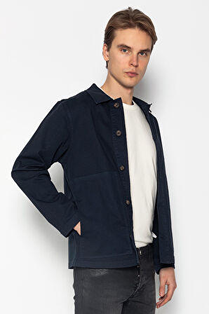 CEKMON Erkek Regular Fıt %100 Cotton İnce Gabardın Spor Ceket