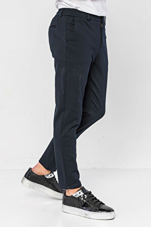 Erkek Relaxed Fit Beli Lastikli Bağcıklı Likralı Süper Rahat Jogger Pantolon