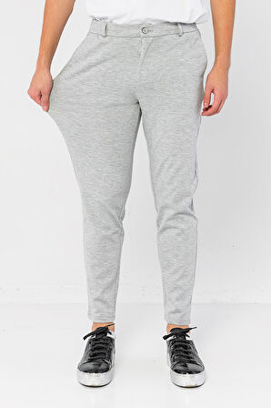 Erkek Relaxed Fit Beli Lastikli Bağcıklı Likralı Süper Rahat Jogger Pantolon