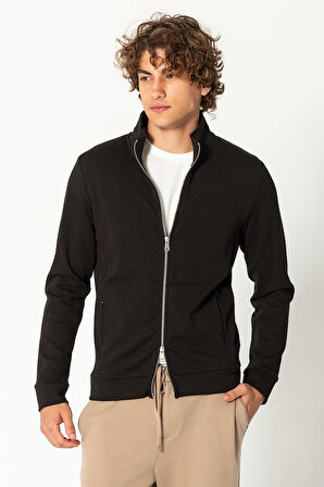 CEKMON Erkek Modern Tasarım Teknolojik Kumaş Süper Yumuşak Çift Fermuar Açılır Detaylı İnce Mont