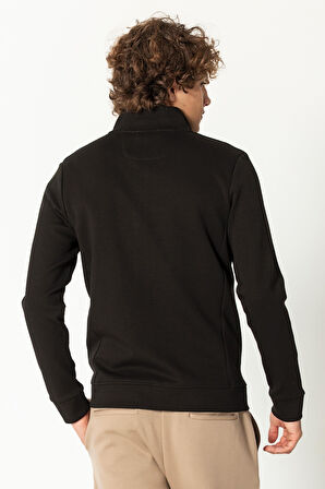 CEKMON Erkek Modern Tasarım Teknolojik Kumaş Süper Yumuşak Çift Fermuar Açılır Detaylı İnce Mont