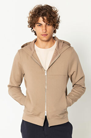 Erkek Yeni Teknoloji Kumaş Süper Yumuşak Kapüşonlu Sweartshıirt