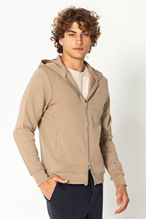 Erkek Yeni Teknoloji Kumaş Süper Yumuşak Kapüşonlu Sweartshıirt