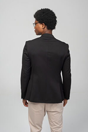 CEKMON Erkek Çift Yönlü Açılır Fermuarlı Rahat Ceket