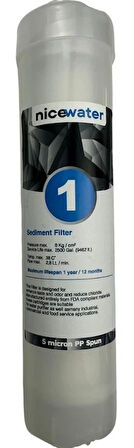 NİCEWATER BLACKONE NC250 REVERSE OSMOSİS İÇME SUYU ARITMA CİHAZI