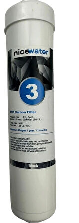 NİCEWATER BLACKONE NC250 REVERSE OSMOSİS İÇME SUYU ARITMA CİHAZI