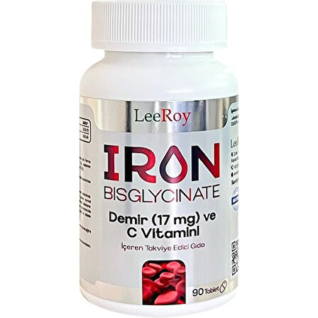 Leeroy Iron Bsgylicinate 90 Tablet