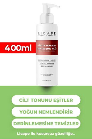 Iki Aşamalı Cilt Ve Makyaj Temizleme Yağı 400 ml