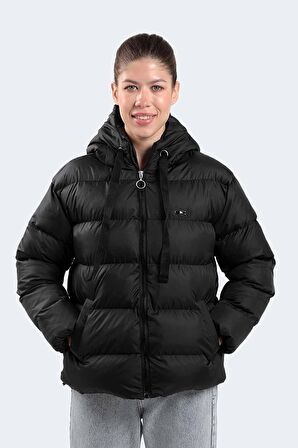 Slazenger BRENDA I Kadın Mont ST22JK001-500Siyah