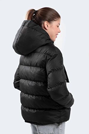 Slazenger BRENDA I Kadın Mont ST22JK001-500Siyah