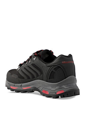 Slazenger HARD I Kadın Outdoor Bot Siyah / Kırmızı