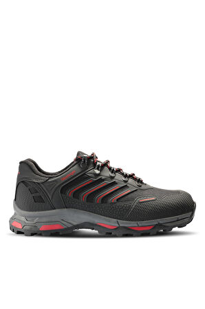 Slazenger HARD I Erkek Outdoor Ayakkabı Siyah / Kırmızı