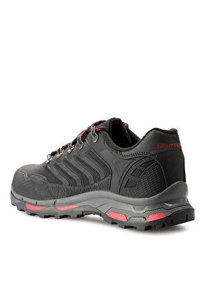 Slazenger HARD I Erkek Outdoor Ayakkabı Siyah / Kırmızı