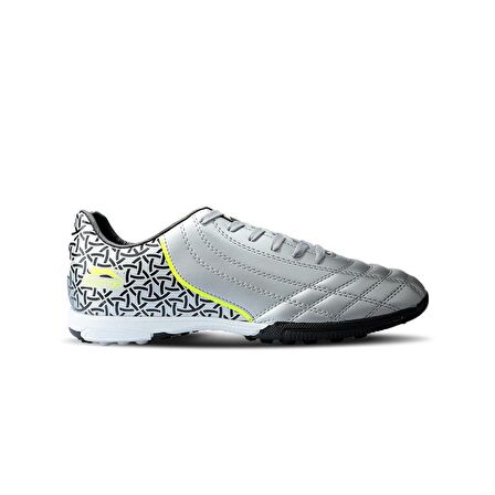 Slazenger HINO HS Erkek Halı Saha Gri / Siyah Futbol Ayakkabısı