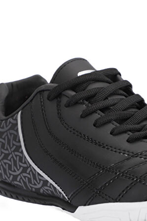 Slazenger HINO HS Futbol Erkek Çocuk Halı Saha Ayakkabı Siyah / Gri