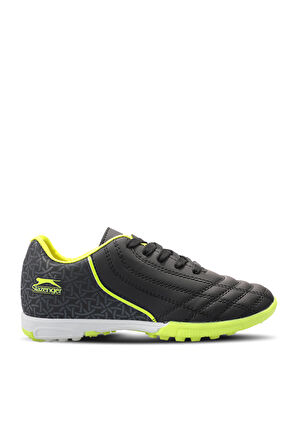 Slazenger HINO HS Futbol Erkek Çocuk Halı Saha Ayakkabı Siyah / Sarı