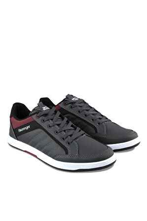 Slazenger CANCER I Sneaker Erkek Ayakkabı Koyu Gri