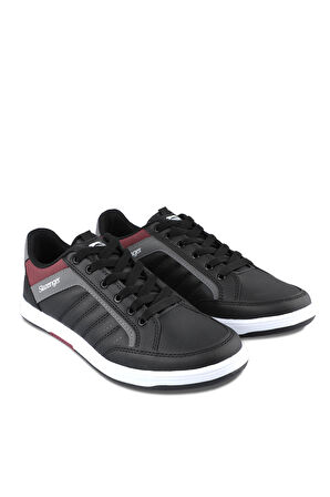 Slazenger CANCER I Sneaker Erkek Ayakkabı Siyah / Beyaz