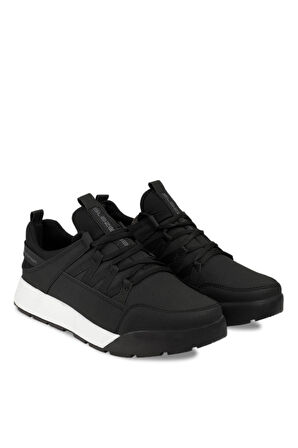 Slazenger ADAMO I Sneaker Erkek Ayakkabı Siyah / Beyaz