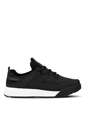Slazenger ADAMO I Sneaker Erkek Ayakkabı Siyah / Beyaz
